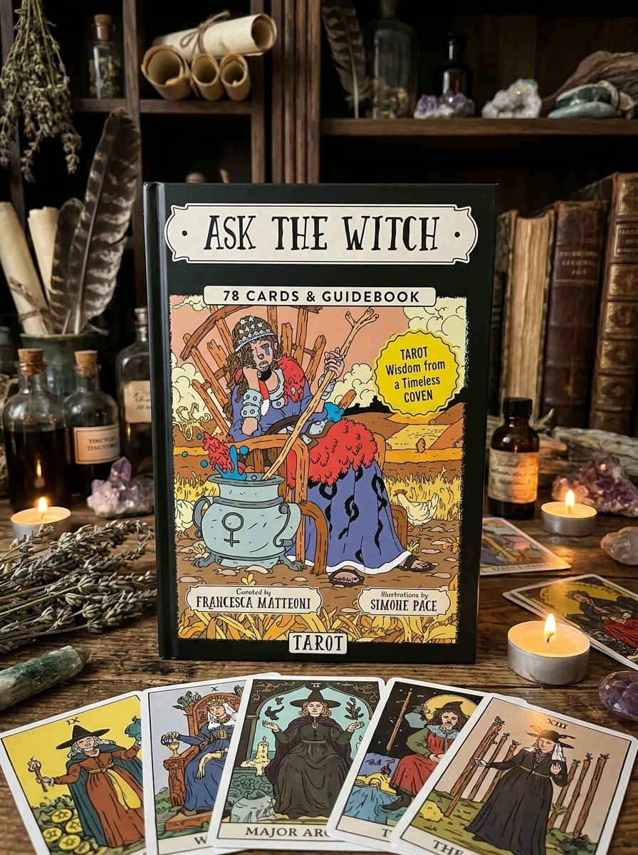 Ask the Witch Tarot: Tarot Wisdom from a Timeless Coven (78 Cards and Guidebook)