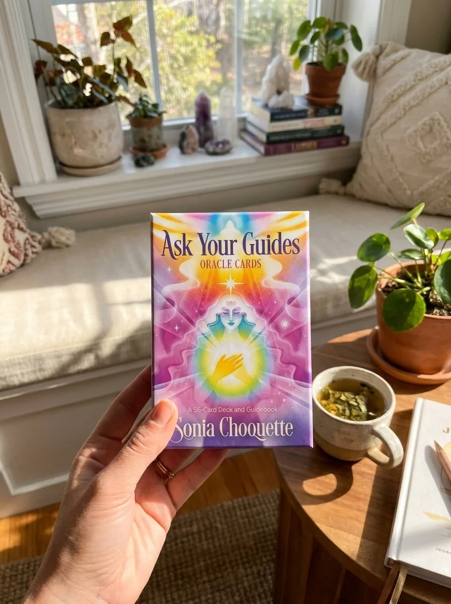 Ask Your Guides Oracle Cards: A 56-Card Deck and Guidebook — photo 2