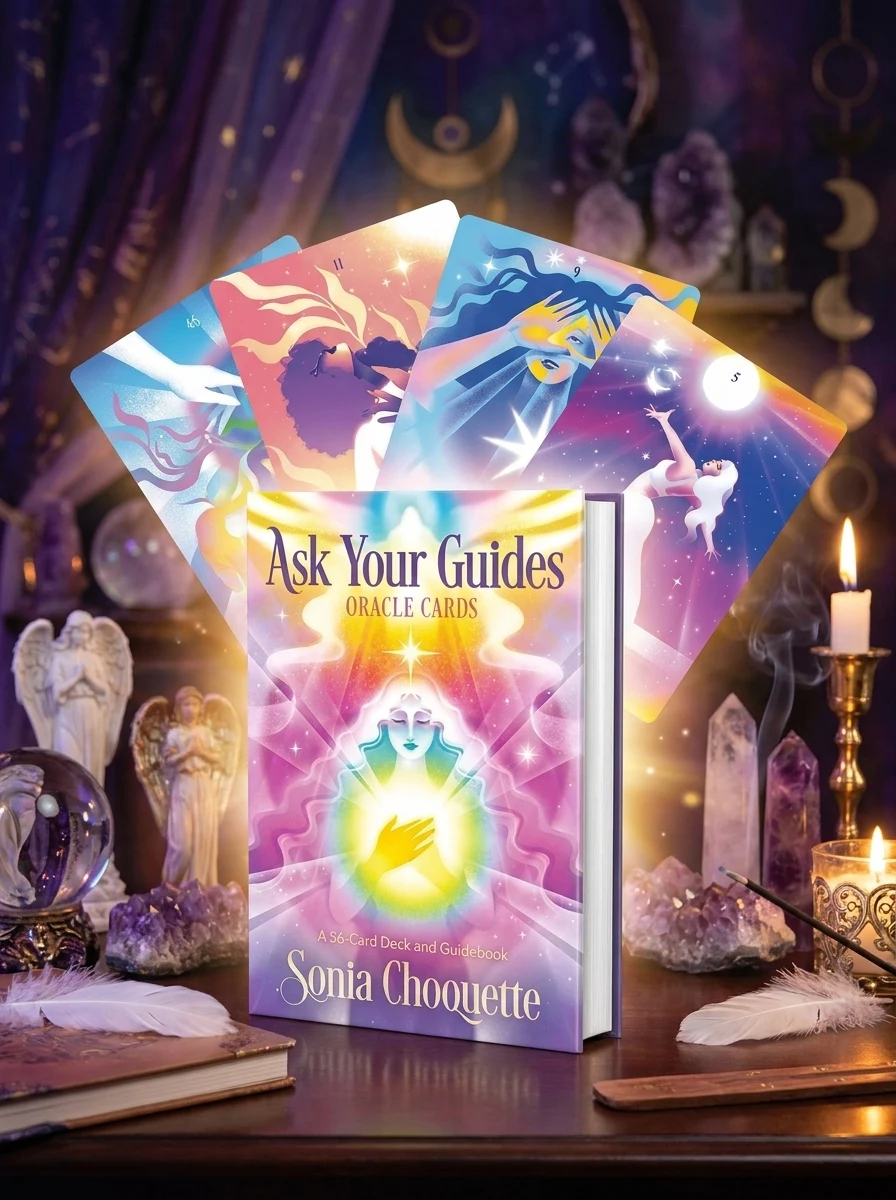 Ask Your Guides Oracle Cards: A 56-Card Deck and Guidebook