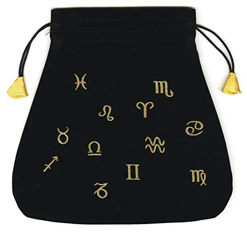 Astrological Velvet Tarot Bag