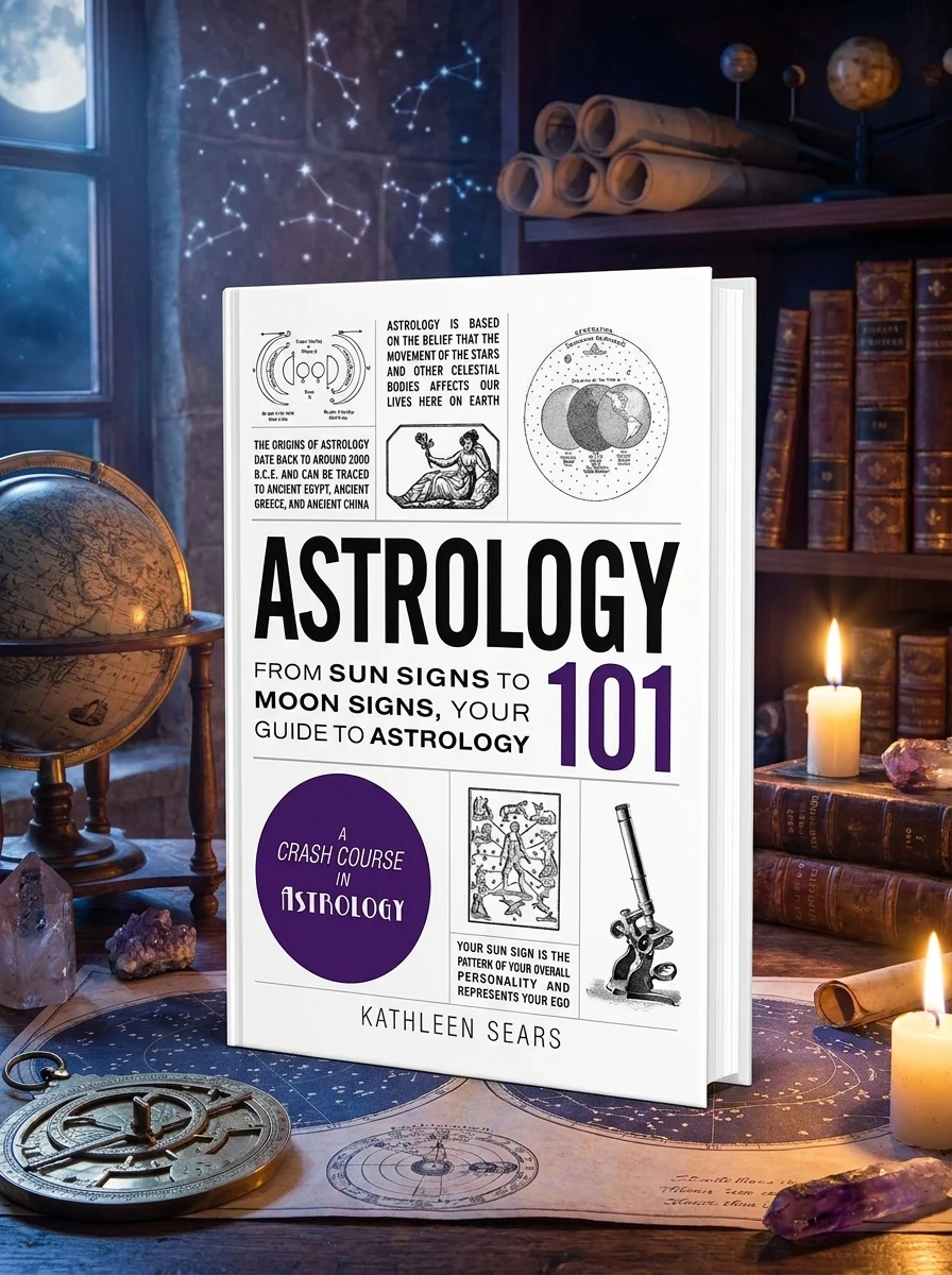 Astrology 101: From Sun Signs to Moon Signs, Your Guide to Astrology Sears, Kathleen