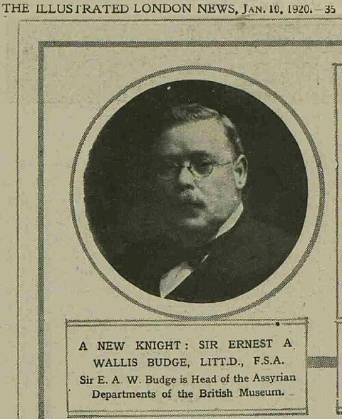 E A Wallis Budge
