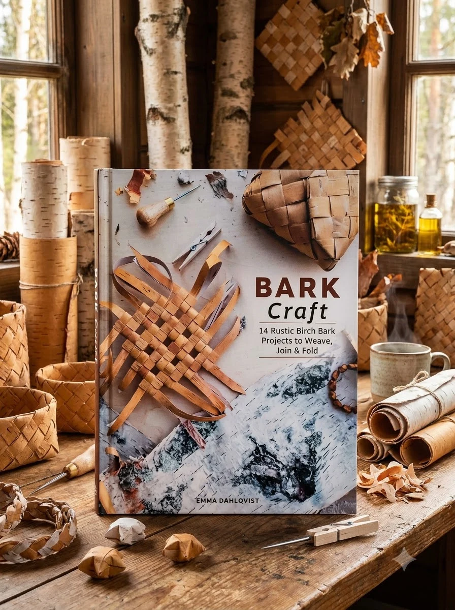 Bark Craft: 14 Rustic Birch Bark Projects to Weave, Join & Fold