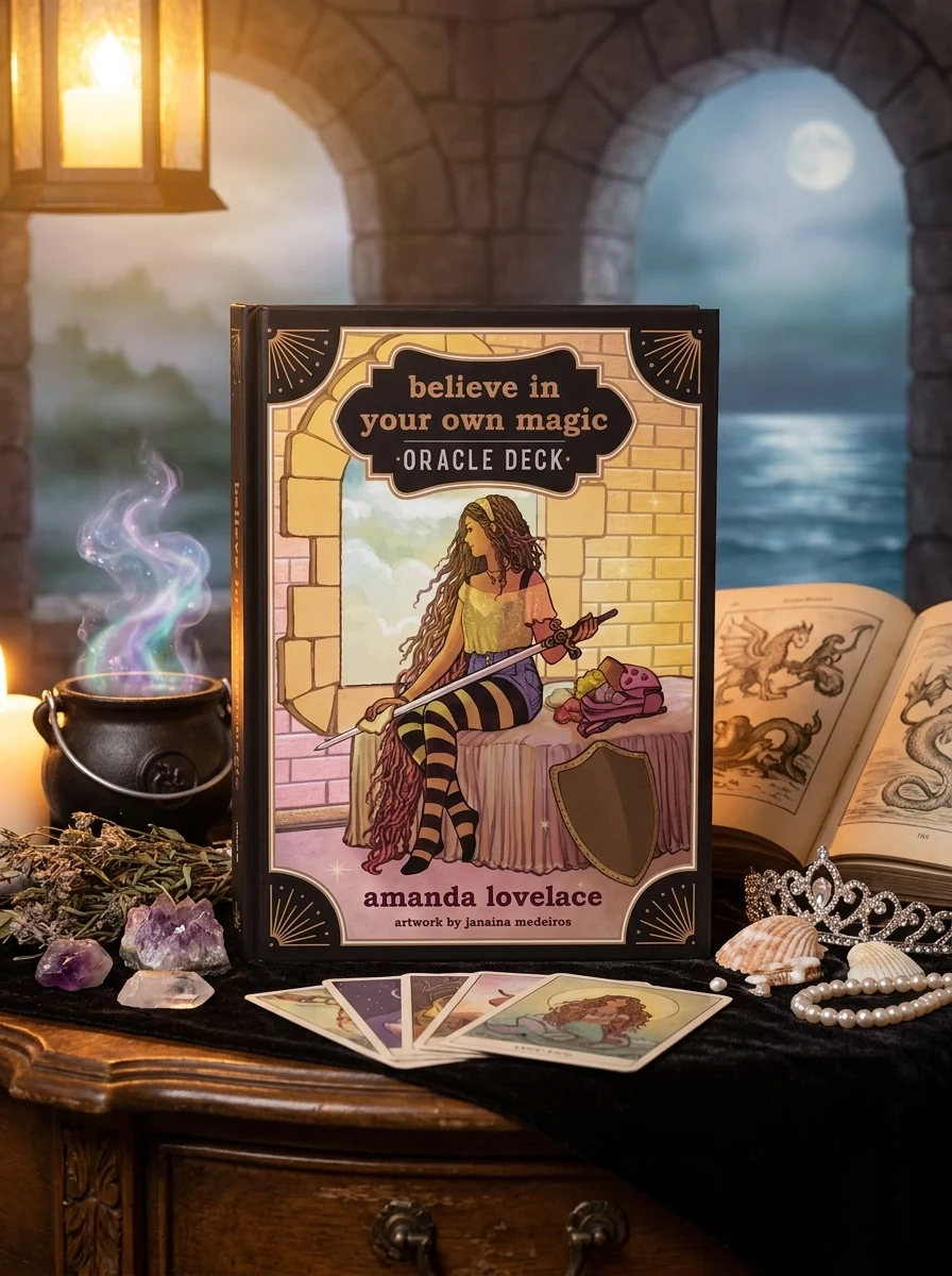 Believe in Your Own Magic: A 45-Card Oracle Deck and Guidebook [With Book(s)] by Lovelace, Amanda