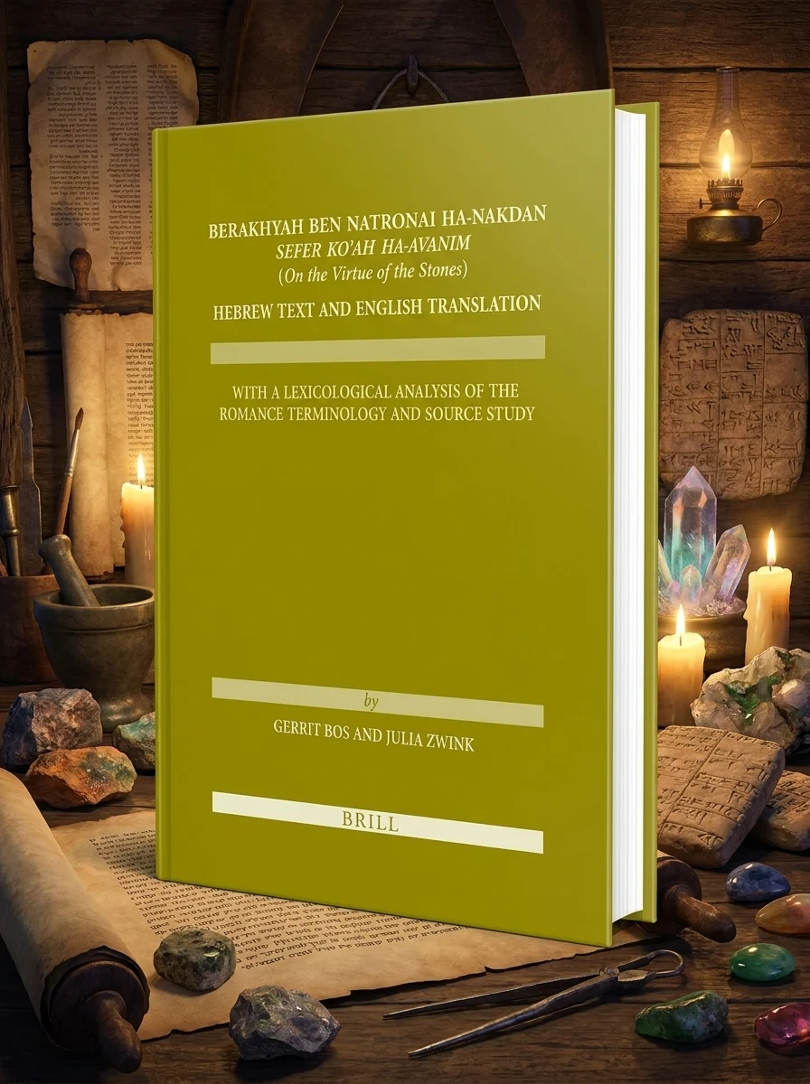 Berakhyah Ben Natronai Ha-Nakdan, Sefer Ko'aḥ Ha-Avanim (on the Virtue of the Stones). Hebrew Text and English Translation: With a Lexicological - Ingram Academic Zwink, Julia