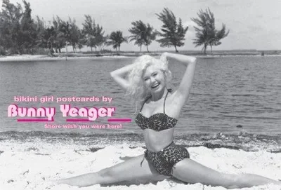 Bikini Girl Postcards by Bunny Yeager: Shore Wish You Were Here! — dewey-pub:Schiffer