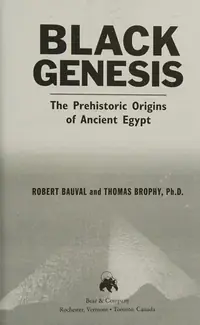 Black Genesis: The Prehistoric Origins of Ancient Egypt — photo 2