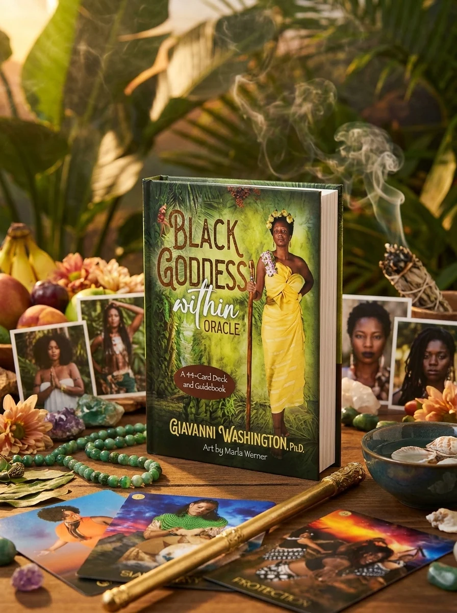 Black Goddess Within Oracle: A 44-Card Deck and Guidebook