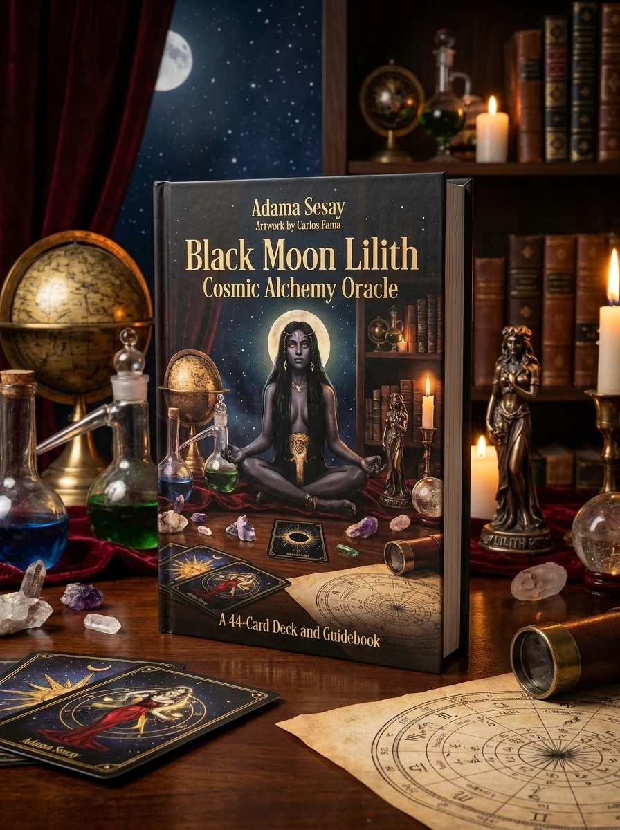 Black Moon Lilith Cosmic Alchemy Oracle: A 44-Card Deck and Guidebook