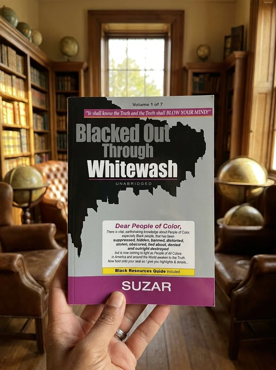 Blacked Out Through Whitewash: Exposing the Quantum Deception/Rediscovering and Recovering Suppressed Melanated — photo 2