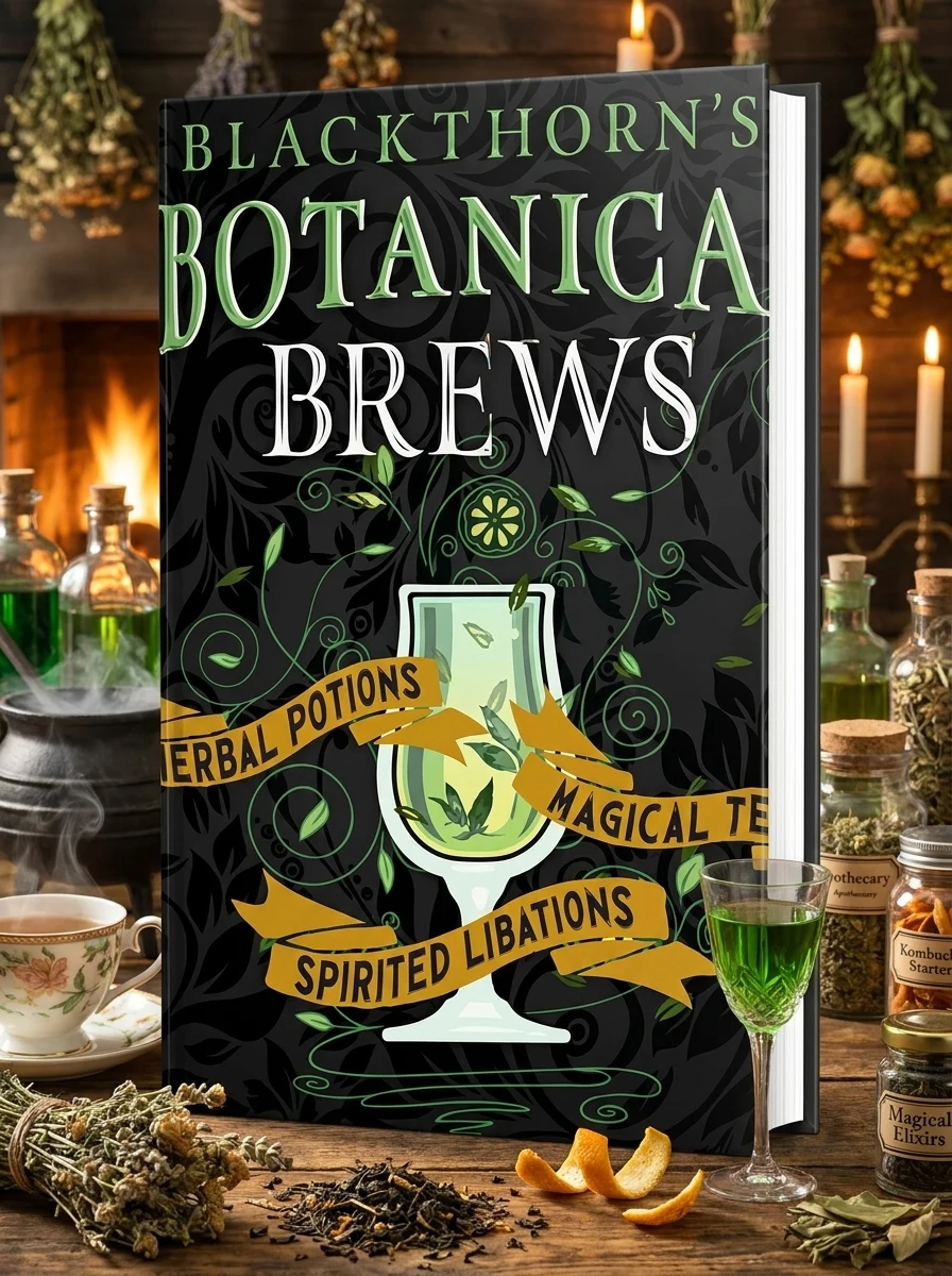 Blackthorn's Botanical Brews: Herbal Potions, Magical Teas, and Spirited Libations