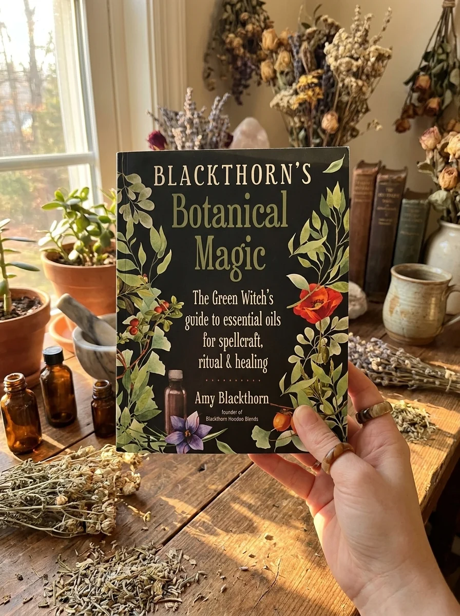 Blackthorn's Botanical Magic: The Green Witch's Guide to Essential Oils for Spellcraft, Ritual & Healing — photo 2