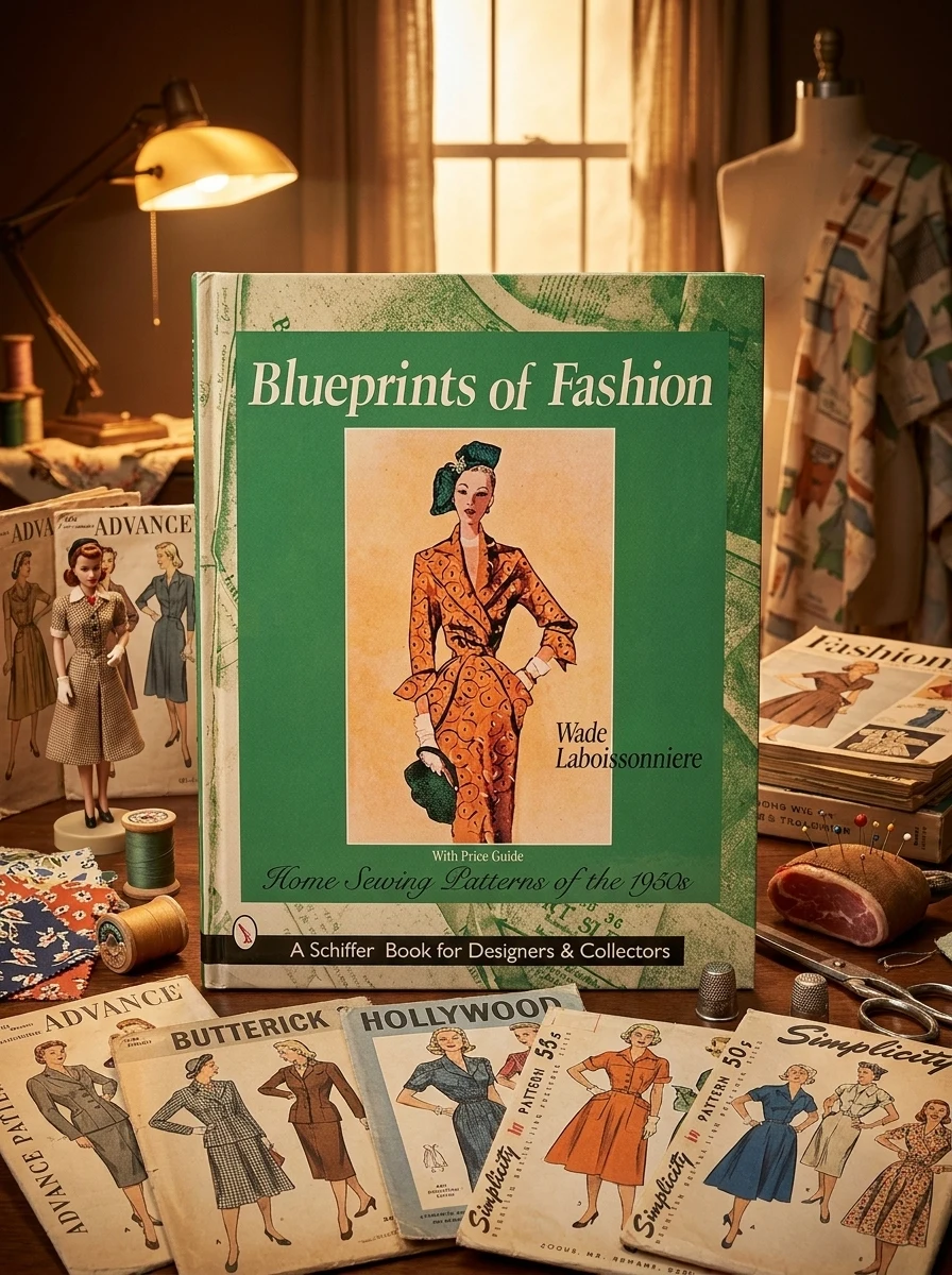Blueprints of Fashion: Home Sewing Patterns of the 1950s Laboissonniere, Wade