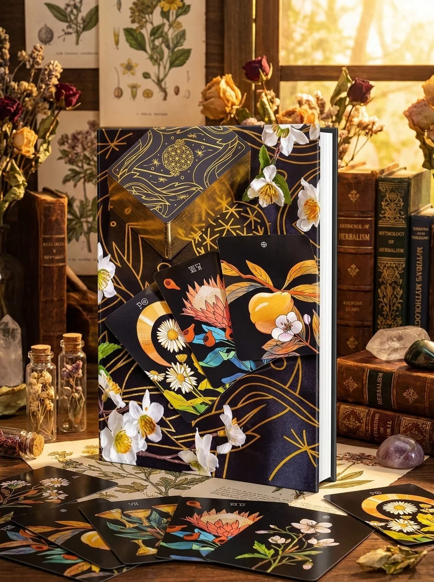 Botanica: The Tarot Deck about the Language of Flowers