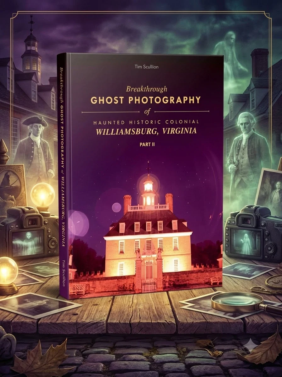 Breakthrough Ghost Photography of Haunted Historic Colonial Williamsburg, Virginia Part II