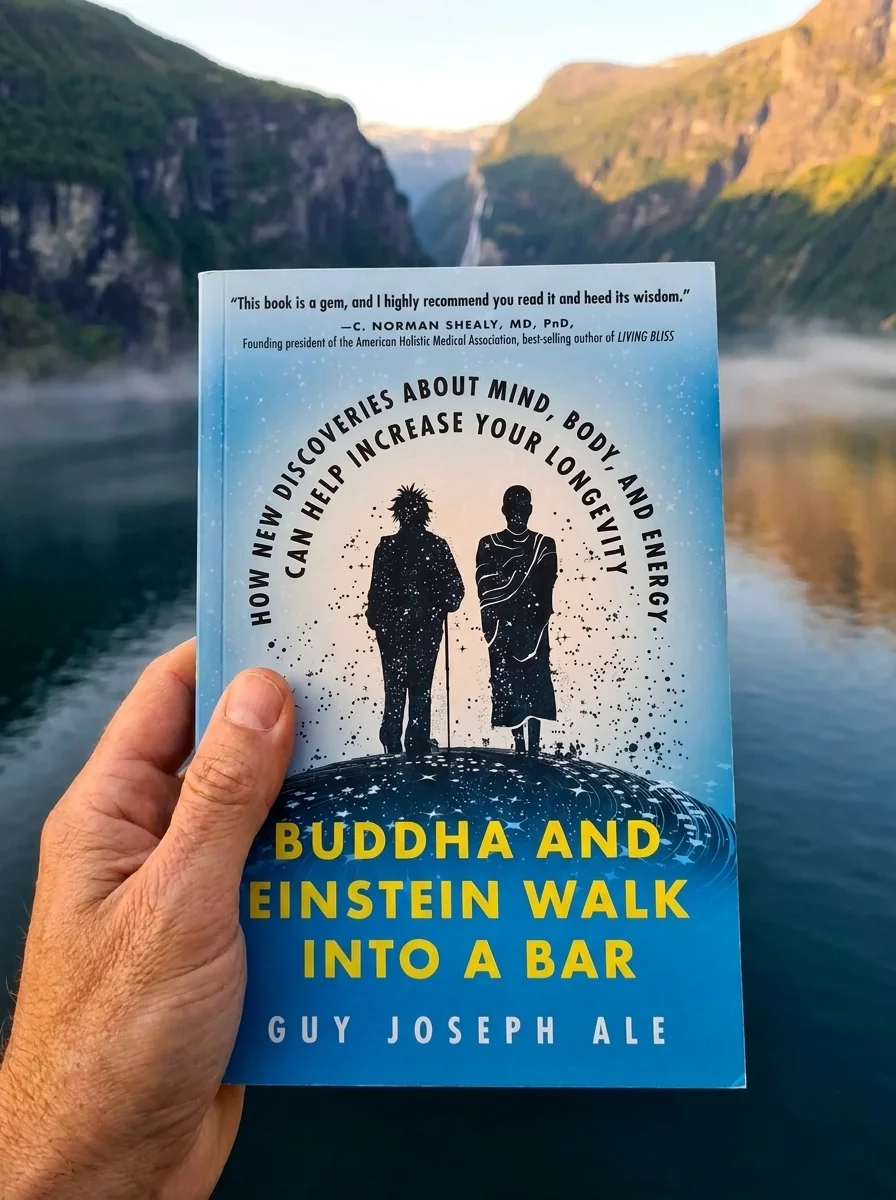 Buddha and Einstein Walk Into a Bar: How New Discoveries about Mind, Body, and Energy Can Help Increase Your Longevity — photo 2