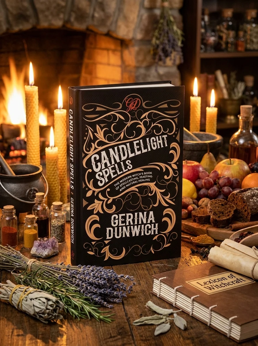 Candlelight Spells: The Modern Witch's Book of Spellcasting, Feasting, and Natural Healing