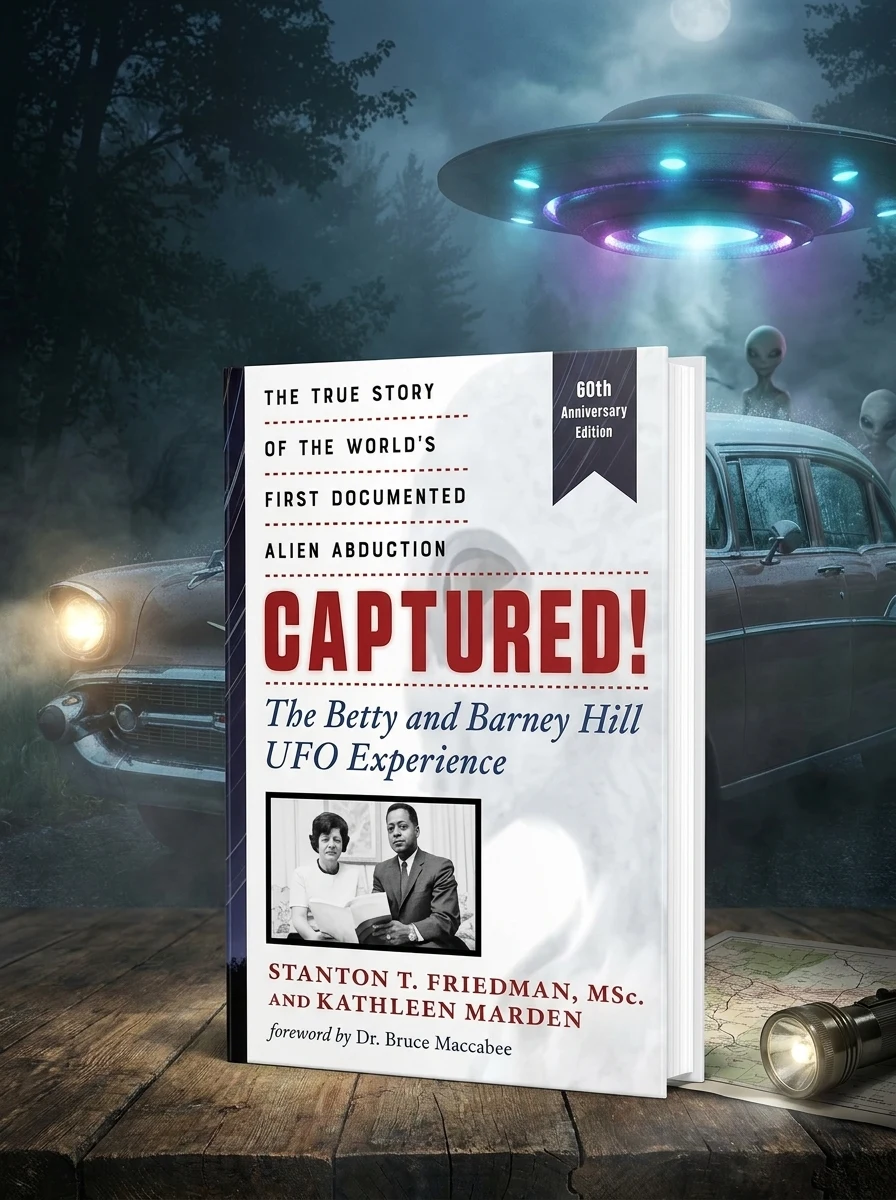 Captured! the Betty and Barney Hill UFO Experience (60th Anniversary Edition): The True Story of the World's First Documented Alien Abduction