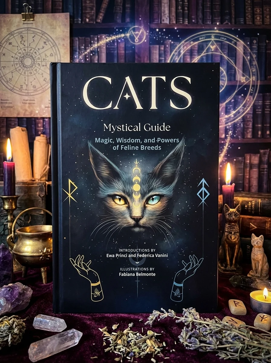 Cats, a Mystical Guide: Magic, Wisdom, and Powers of Feline Breeds Belmonte, Fabiana