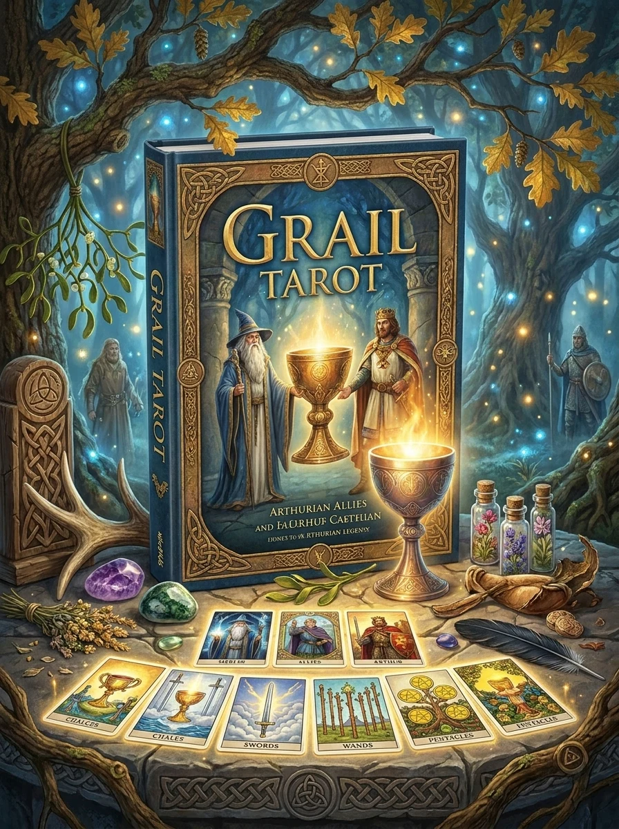 Celtic Elemental Tarot: 78-Card Deck and Book