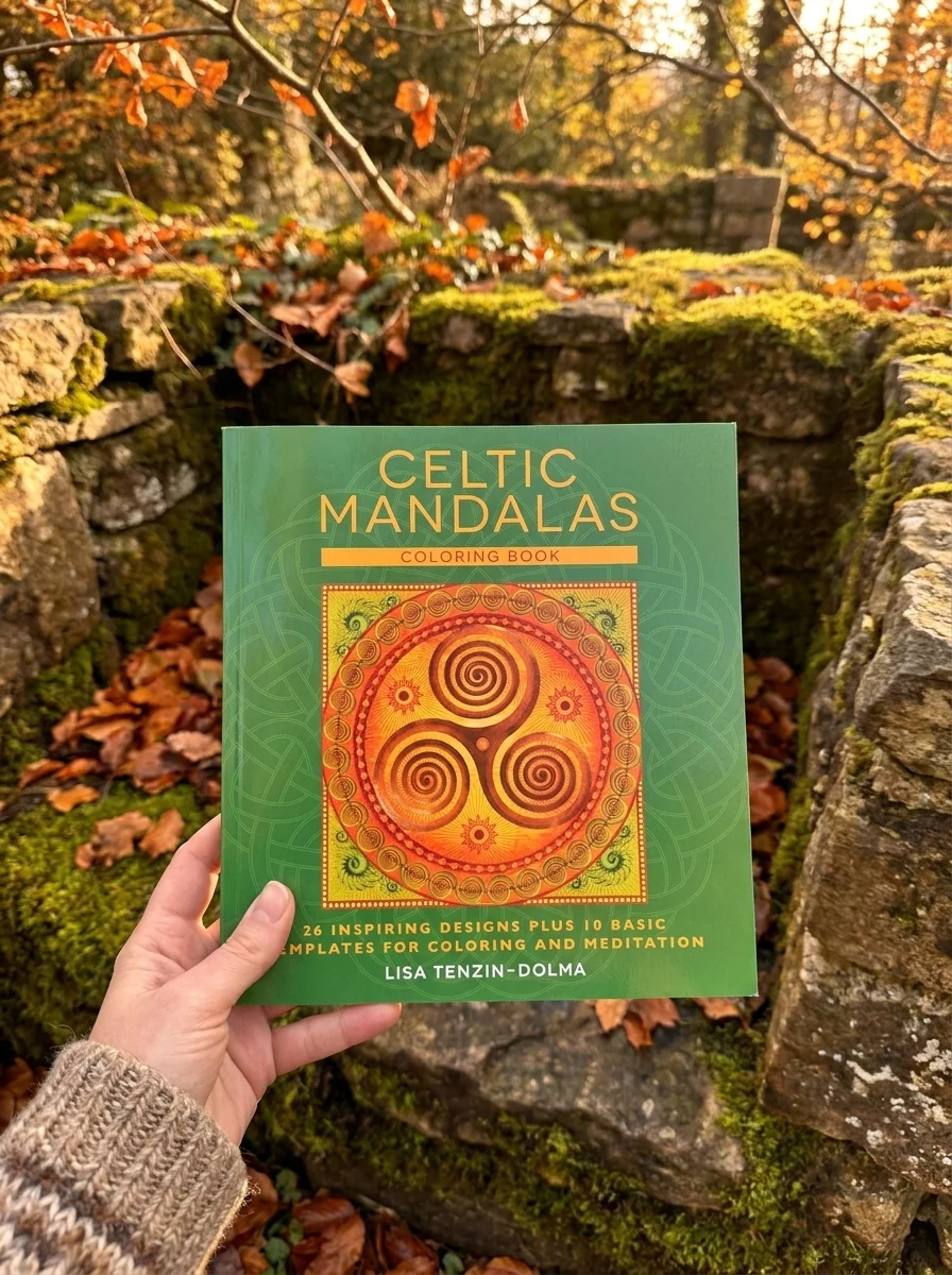 Celtic Mandalas: 32 Inspiring Designs Plus 10 Basic Templates for Colouring and Meditation — photo 2
