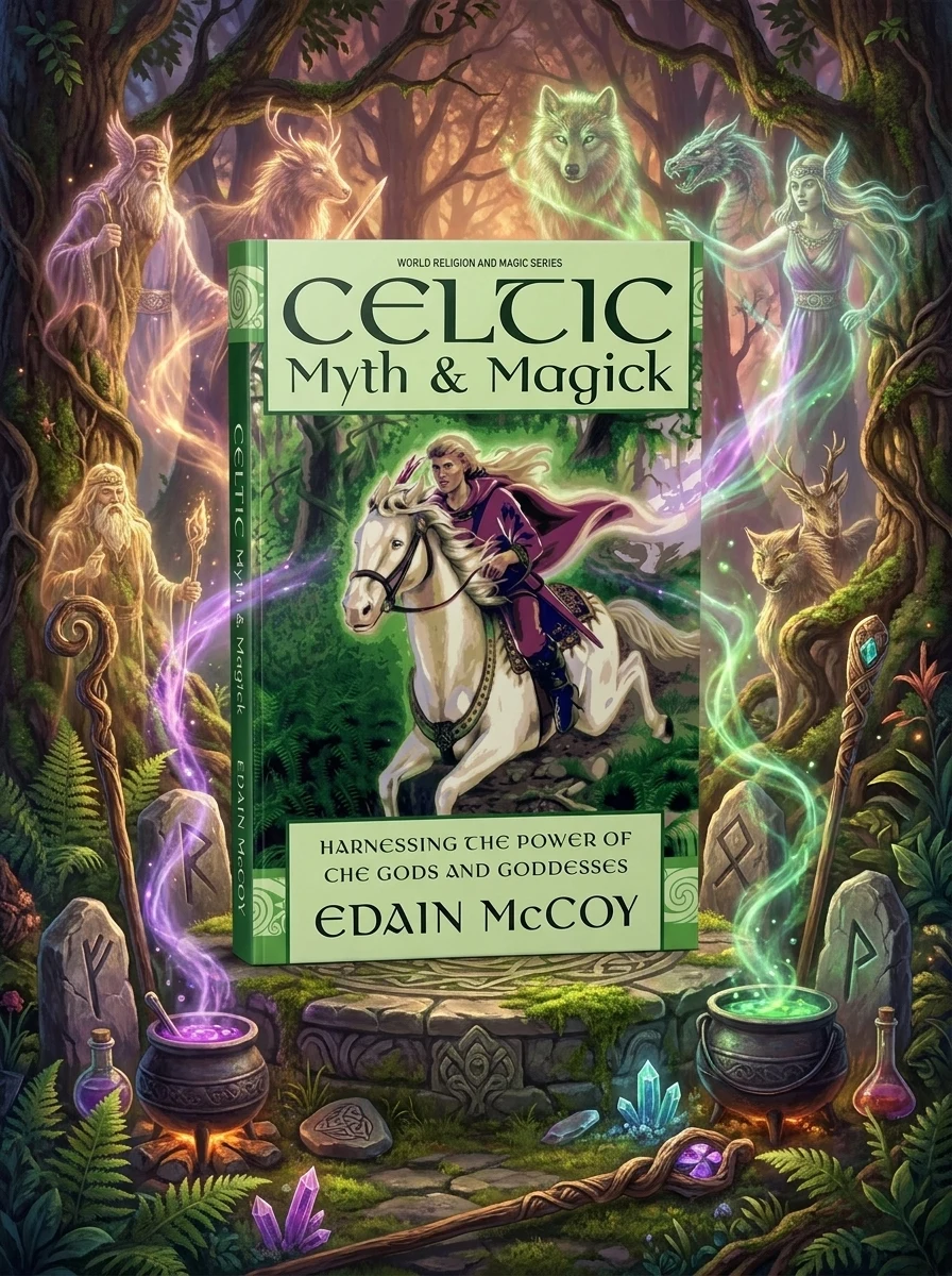 Celtic Myth & Magick: Harness the Power of the Gods & Goddesses McCoy, Edain