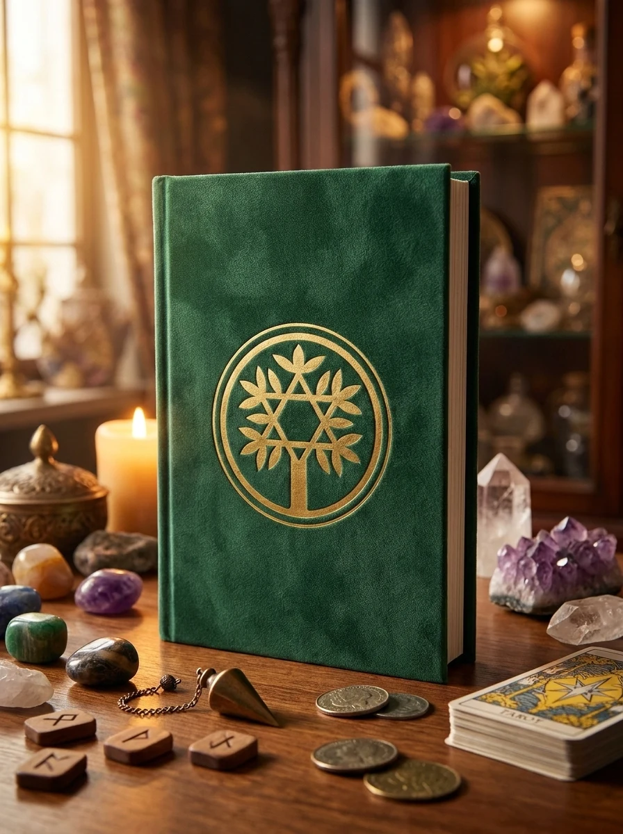 Celtic Tree Velvet Tarot Bag