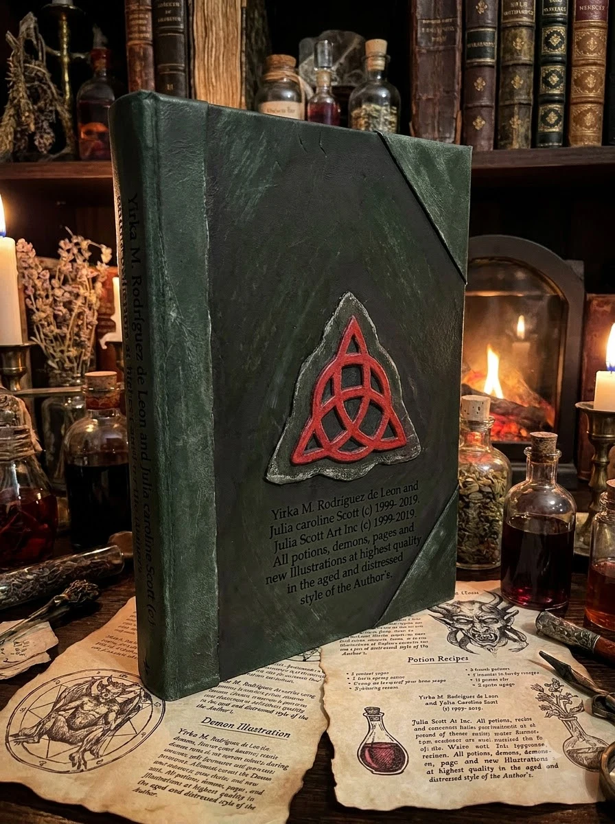 Charmed Book of Shadows Replica (Cover Updated Version)