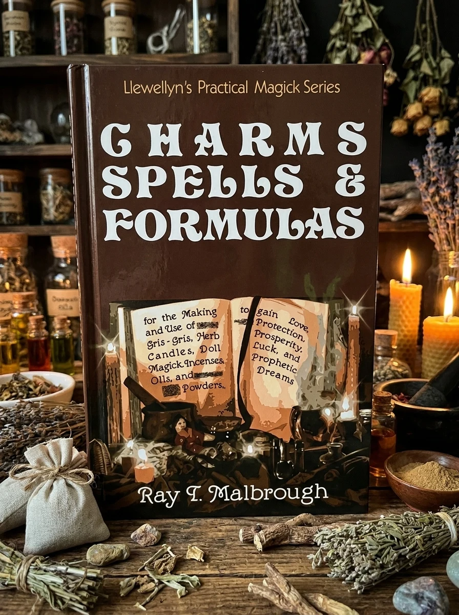 Charms, Spells & Formulas: For the Making and Use of Gris Gris Bags, Herb Candles, Doll Magic, Incenses, Oils, and Powders Malbrough, Ray T