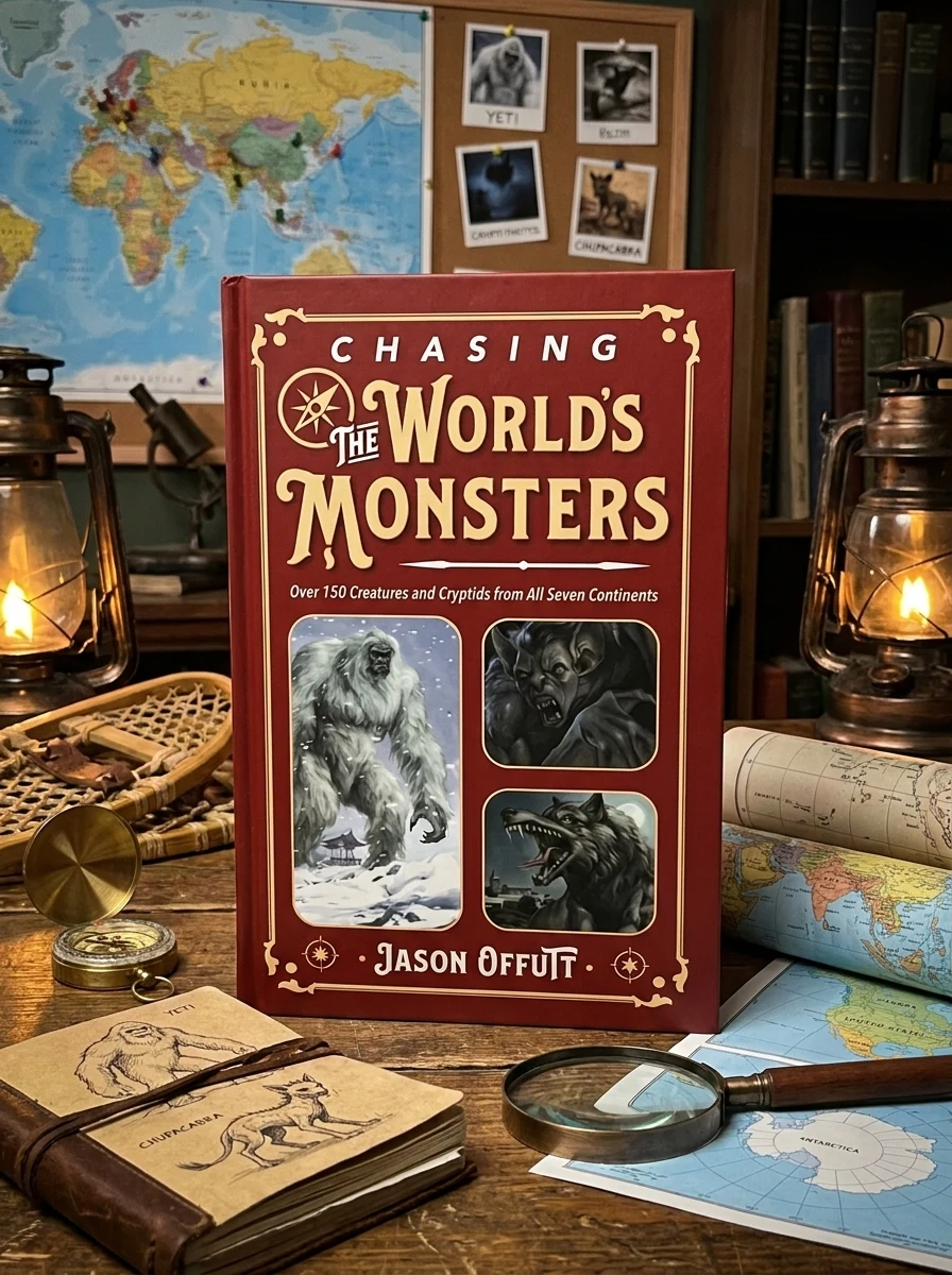 Chasing the World's Monsters: Over 150 Creatures and Cryptids from All Seven Continents Offutt, Jason
