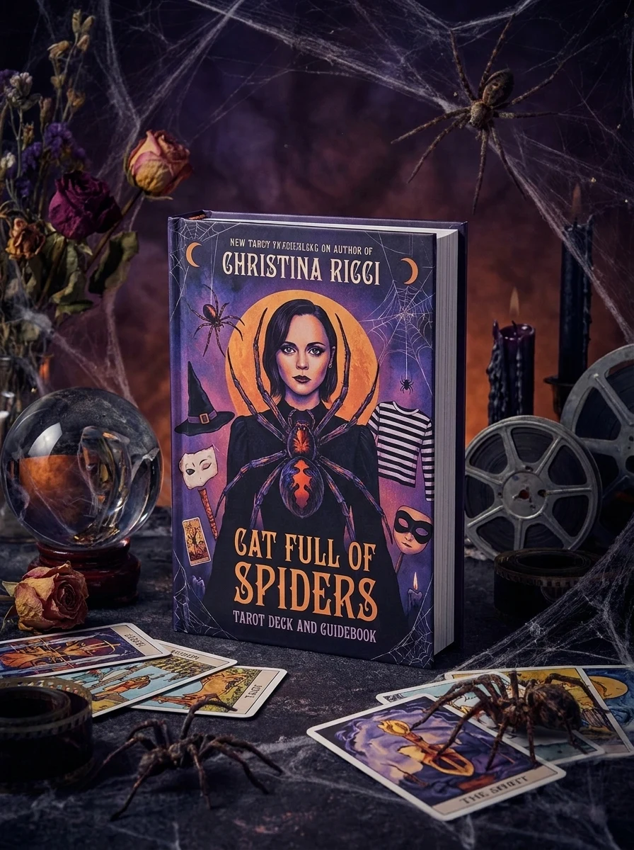 Christina Ricci's Cat Full of Spiders Tarot Deck and Guidebook by Ricci, Christina