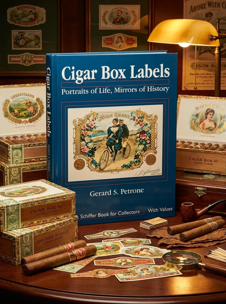 Cigar Box Labels: Portraits of Life, Mirrors of History Petrone, Gerard S