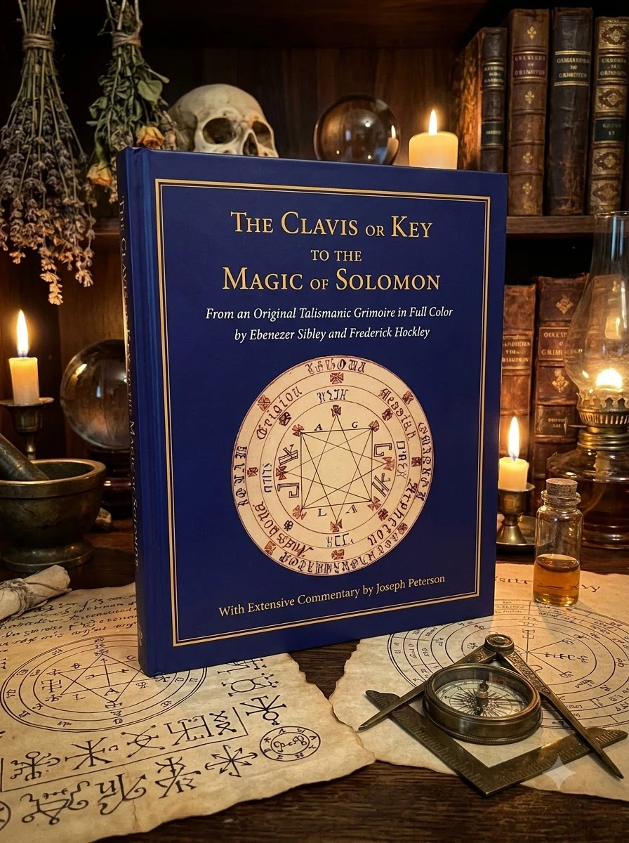 Clavis or Key to the Magic of Solomon: From an Original Talismanic Grimoire in Full Color by Ebenezer Sibley and Frederick Hockley