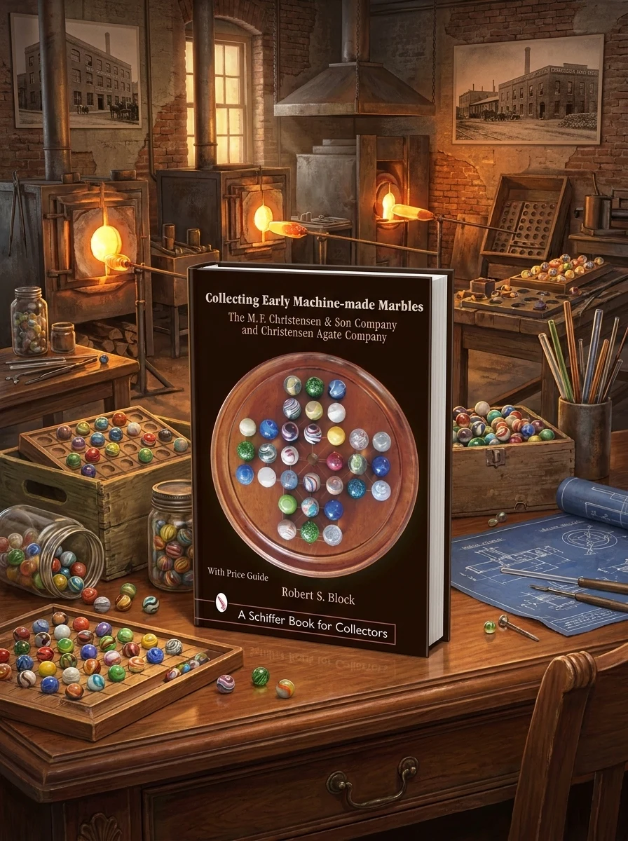 Collecting Early Machine Made Marbles from the M.F. Christensen & Son Company and Christensen Agate Company