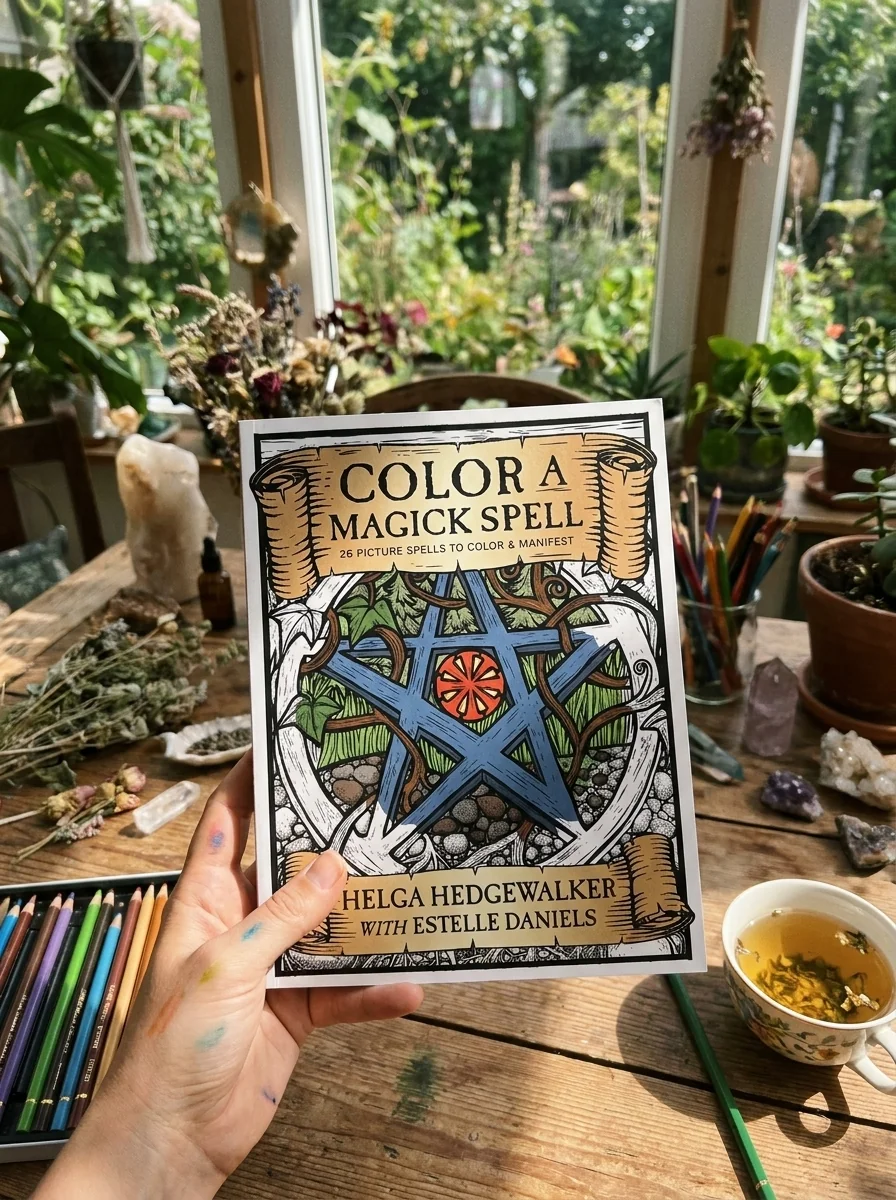 Color a Magick Spell: 26 Picture Spells to Color & Manifest — photo 2