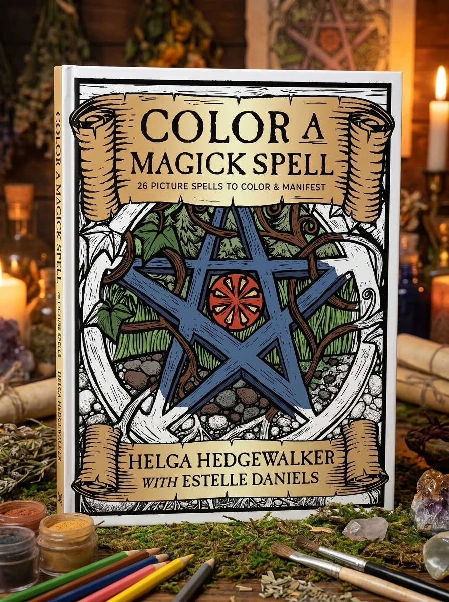Color a Magick Spell: 26 Picture Spells to Color & Manifest