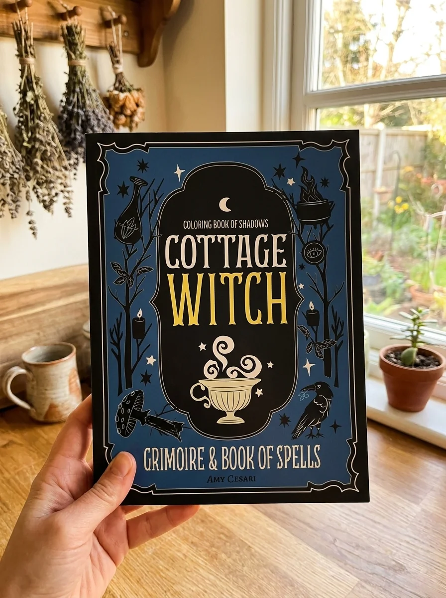 Coloring Book of Shadows: Cottage Witch Grimoire & Book of Spells — photo 2