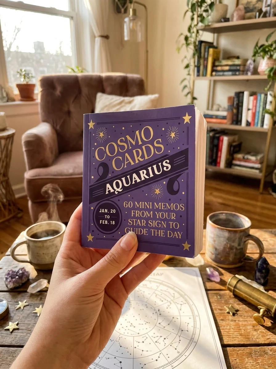 Cosmo Cards: Aquarius: 60 Mini Memos from Your Star Sign to Guide the Day — photo 2