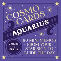 Cosmo Cards: Aquarius: 60 Mini Memos from Your Star Sign to Guide the Day — photo 2