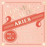 Cosmo Cards: Aries: 60 Mini Memos from Your Star Sign to Guide the Day — photo 2