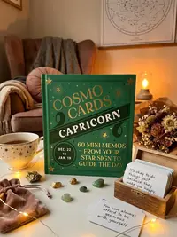 Cosmo Cards: Capricorn: 60 Mini Memos from Your Star Sign to Guide the Day — photo 1