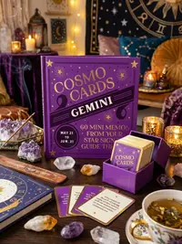 Cosmo Cards: Gemini: 60 Mini Memos from Your Star Sign to Guide the Day — photo 1