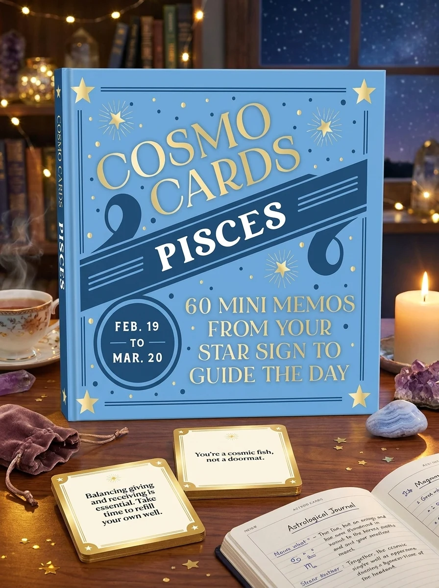 Cosmo Cards: Pisces: 60 Mini Memos from Your Star Sign to Guide the Day