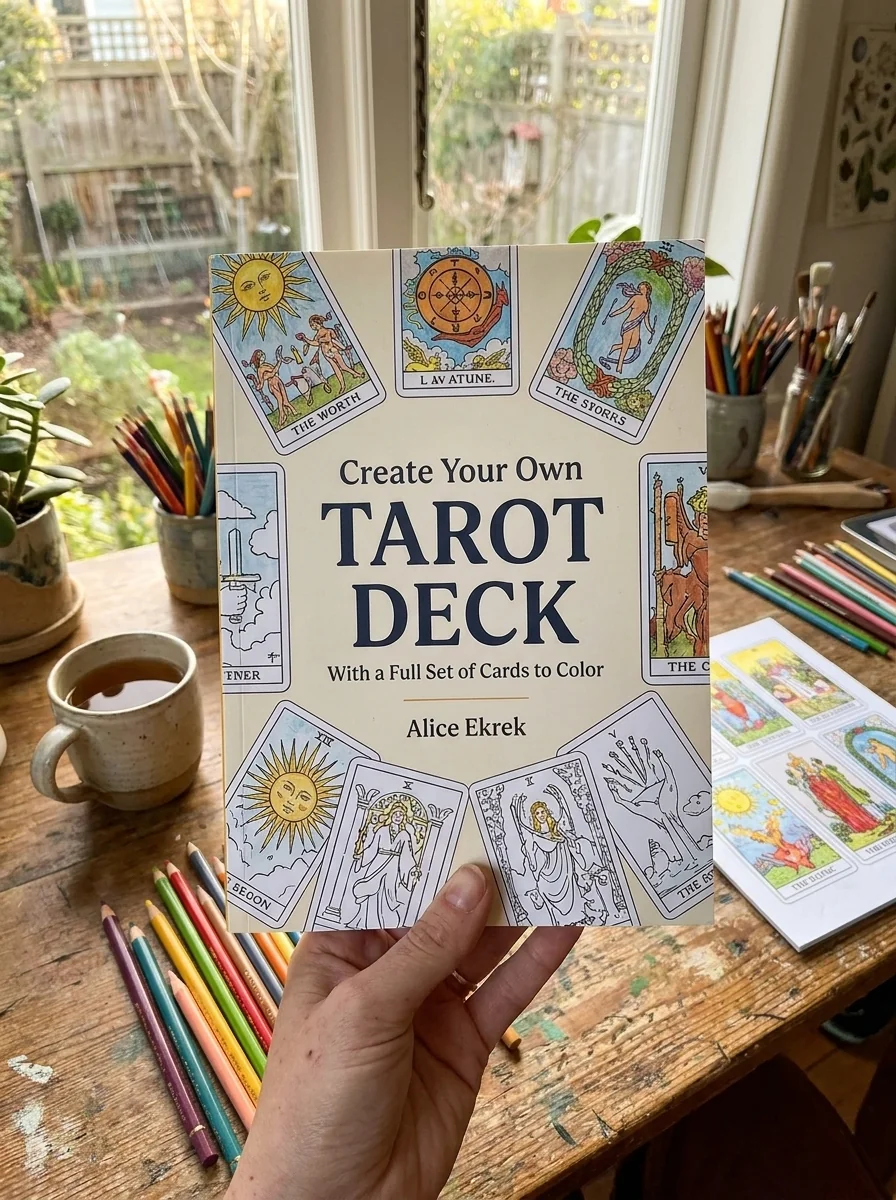 Create Your Own Tarot Deck: With a Full Set of Cards to Color — photo 2