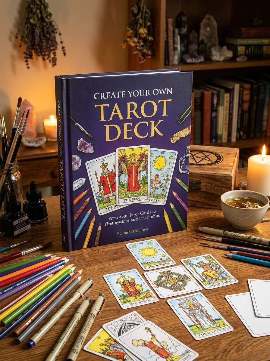 Create Your Own Tarot Deck: With a Full Set of Cards to Color by Ekrek, Alice