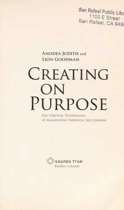Creating on Purpose