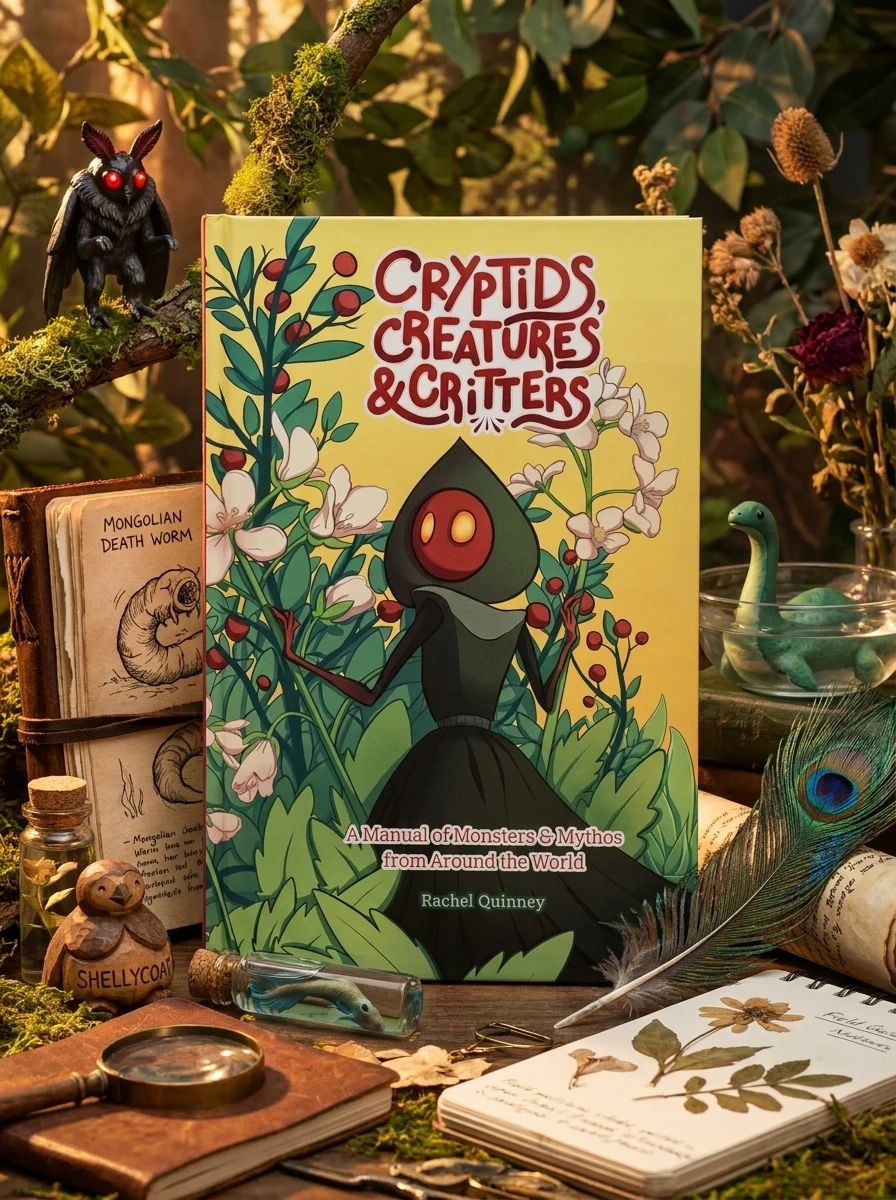 Cryptids, Creatures & Critters: A Manual of Monsters & Mythos from Around the World