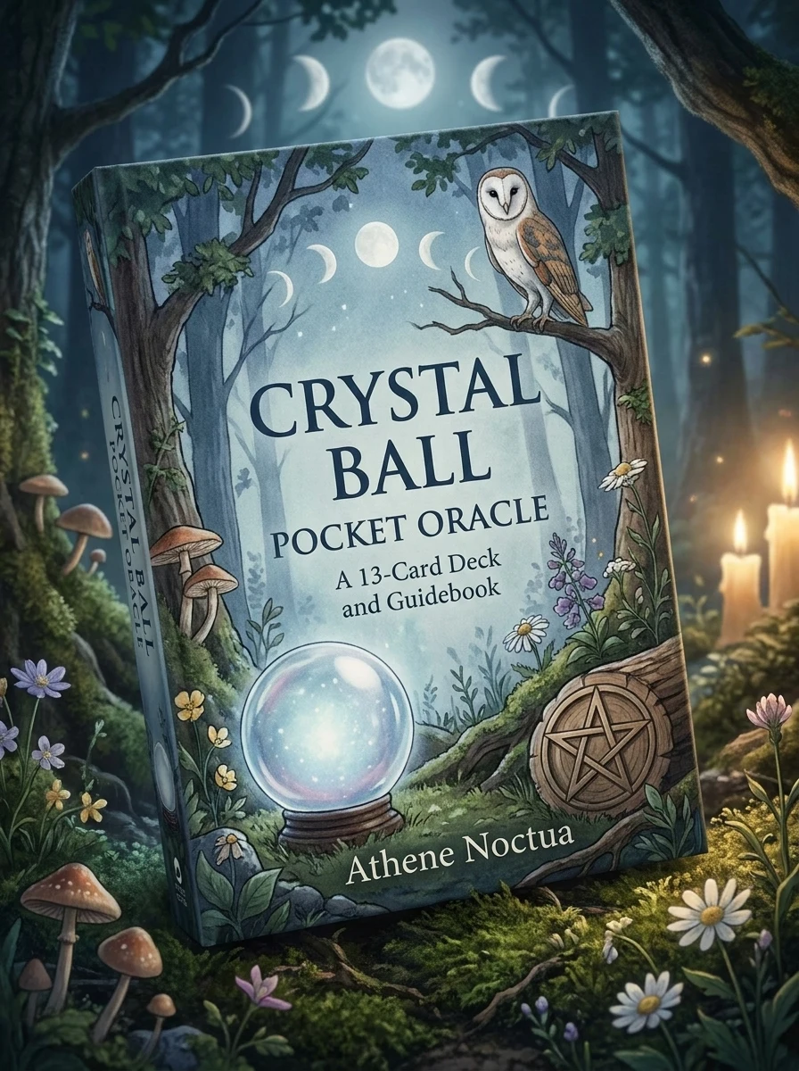 Crystal Ball Pocket Oracle: A 13-Card Deck and Guidebook