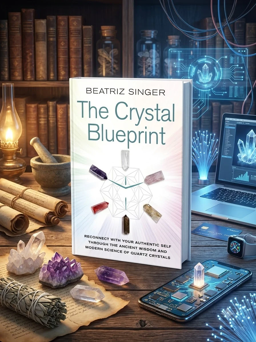 Crystal Blueprint: Reconnect with Your Authentic Self Through the Ancient Wisdom and Modern Scienceof Quartz Crystals