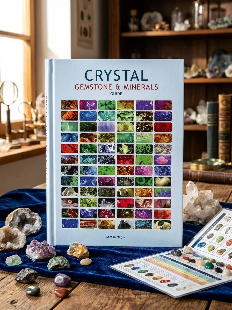 Crystal Gemstone & Minerals Guide Mager, Stefan
